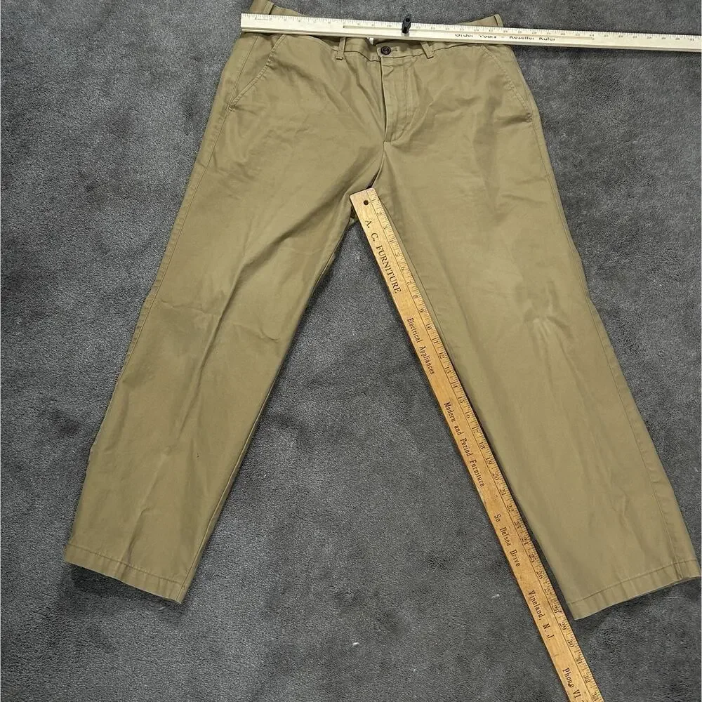 Gap Men 36X29 Straight 8.5" Leg Clean Khaki Color, Cream Caramel Fall'16‎ Chinos - Picture 4 of 12